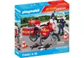 Produktbild: Playmobil® 71466 Feuerwehrmotorrad am Unfallort Konstruktions-Spielset