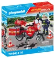 Produktbild: Gadget - Playmobil: 71466 Moto Dei Pompieri - Playmobil