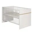 Produktbild: roba Kinderbett, (BxL): 76 cm x 142 cm, Holz, weiß - weiss