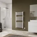 Produktbild: Handtuchwärmer Elektrobetrieb 120x60cm 600 Watt Badheizkörper elektrisch Omega