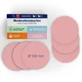 Produktbild: Magnetoplan Moderationskarten Rosa rund 100mm 500St