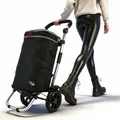 Produktbild: Einkaufstrolley 40Ltr. klappbar Einkaufsroller faltbar Shopping Trolley Kühlfach