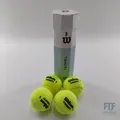 Produktbild: Wilson Tennisbälle, Triniti, 4 Bälle 4 Bälle, Hülle 100% recyclebar, WRT125200, 