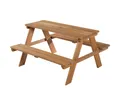 Produktbild: roba Kinder-Outdoor-Sitzgruppe »Picknick for 4« - 89x84,5x50cm - braun - Holz