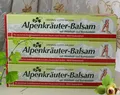 Produktbild: 3x200ml Alpenkräuter-Balsam Weinlaub Rosskastanie Gel  Massage Körper Creme