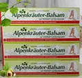 Produktbild: 4x200ml Alpenkräuter-Balsam Weinlaub Rosskastanie Gel  Massage Körper Creme