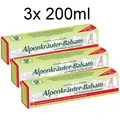 Produktbild: 3 x Alpenkräuter-Balsam mit Weinlaub und Rosskastanie Gel 3x 200ml Tube
