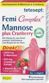 Produktbild: tetesept Femi Complex Mannose plus Cranberry, 1 x 8 23.2 g (1er Pack), Rot