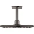 Produktbild: Grohe Kopfbr RAINSHOWER SMARTACTIVE 310 Deckenauslass 142mm hard graphite (2 Strahlarten) (26481A00)