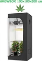 Produktbild: JUNG Growbox Growzelt Indoor 100x100x200cm Premium Mylar 97% reflektierend, Hydroponisches System, Gewächshaus Cannabis Balkon, Wasserdicht, Grow Tent