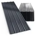 Produktbild: GARDEBRUK® 12x Trapezblech 129x46cm = 7m² Verzinkt Rostresistent Wetterfest Profilblech Dachblech Wellblech Dachplatten Gerätehaus Carport Anthrazit