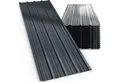 Produktbild: Gardebruk Wellplatte, 12x Trapezblech 129x46cm = 7m² Verzinkt Rostresistent Wetterfest