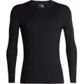 Produktbild: Icebreaker Mock Merino Crew, schwarz