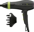 Produktbild: Rowenta Haartrockner CV6030 | 1500W | Ionen-Technologie | 3 Stufen | Diffusor | Kaltstufe | schwarz/grün
