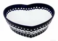 Produktbild: Bunzlauer Keramik Herzschüssel / Deko-Schale,Valentinstag, 21,9x7,7 cm Dek 166a