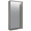 Produktbild: KEUCO X-LINE Lichtspiegel, einstellbare Lichtfarbe, 460x850x105 mm, Spiegelheizung, 33298291000, Farbe: Inox