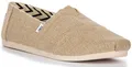 Produktbild: TOMS Ungefärbtes Slipper Leinen Espadrille Herren Freizeitschuhe IN Natur UK 7 -