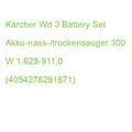 Produktbild: Kärcher Akku-nass-/trockensauger Wd 3 Battery Set 300 W, Mit 1 Akku 1.629-911.0