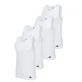 Produktbild: adidas - Active Flex Cotton Ergonomic - Unterhemd/Tanktop - 4er Pack (XL Weiß)