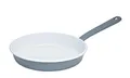 Produktbild: Riess, 0291-065, Omelettpfanne 22, CLASSIC - PURE GREY, Durchmesser 22 cm, Höhe 7.5 cm, Emaille, helles Grau, Induktion