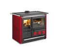 Produktbild: LA NORDICA® Küchenherd Holzherd ROSA XXL 5.0 MAIOLICA bordeaux 11kW