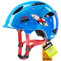 Produktbild: uvex OYO Style - Leichter Fahrradhelm für Kinder - individuelle Größenanpassung Mustern - Blue Rocket - 45-50 cm