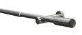 Produktbild: Gardinia Gardinenstangen-Set Kreta, Komplettstilgarnitur inkl. Befestigungsmaterial, Vorhangstange ausziehbar, 120-210 cm, Metall, Edelstahl-Optik