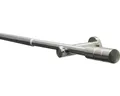Produktbild: Gardinenstangen Set ausziehbar Kreta edelstahl-optik 120-210 cm Ø 16/19 mm