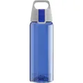Produktbild: Sigg Total Color Blue Trinkflasche (0.6 L), schadstofffreie und auslaufsichere, leichte und bruchfeste Trinkflasche aus Tritan