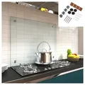Produktbild: Mucola Küchenrückwand Spritzschutz Klarglas Glasrückwand Herdspritzschutz ESG Glas, (Stück, 1-tlg., Premium-Rückwand), ESG Sicherheitsglas 120 cm x 60 cm