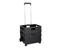 Produktbild: Kinzo Sackkarre Kinzo Faltbarer Trolley Schwarz, (1x Einkaufswagen)