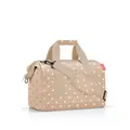 Produktbild: reisenthel Allrounder M metallic dots Coffee – Vielfältige Doktortasche zum Reisen, für die Arbeit oder Freizeit – Mit funktional-stylischem Design
