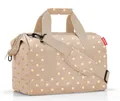 Produktbild: reisenthel allrounder M Reisetasche Sporttasche metallic dots coffee MS6050