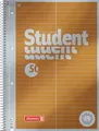 Produktbild: BRUNNEN Collegeblock Premium Student „Vokabeln“ | A4, Lineatur 53, 50 Blatt, gelb