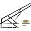 Produktbild: VEVOR Bettlift, 59 x 71 Zoll, kompatible Bettgröße, 154 lbs Tragkraft, DIY-Schrankbett-Mechanik-Hardware-Kit vertikal Deluxe, pneumatischer Hebel, Hochleistungs-Bettstütze, Klappschrankbett für Gästezimmer
