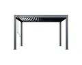 Produktbild: Weide Pergola Deluxe Plus Pavillon Terrassenüberdachung Aluminium 3 x 4 M anthrazit, BxTxH: 400x300x255 cm