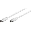Produktbild: Goobay AK 0150 1.5m Antennen Anschlusskabel weiß 1,50 m # 11510