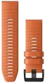Produktbild: Garmin QuickFit 26-Uhrenarmbänder Dunkeloranges Silikon