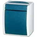 Produktbild: Busch-jaeger - Aufputz Aus- und Wechselschalter Ocean, 2601/6 W-53