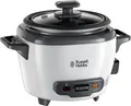 Produktbild: RUSSELL HOBBS Reiskocher Mini 27020-56, 200 W, 0,4 l – Warmhaltefunktion, inkl. Reislöffel & Messbecher