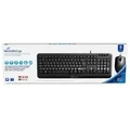 Produktbild: MediaRange MROS108, Standard, USB, QWERTZ, Schwarz, Maus enthalten