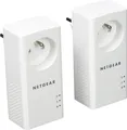 Produktbild: Netgear PLP1000 PowerLINE 2er Set CPL bis zu 1000 MBit/s (französischer Stecker)