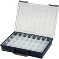 Produktbild: Raaco Aufbewahrungsbox, 32 separate Fächer, H: 5,7 cm, Maße 33,8x