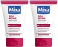 Produktbild: Mixa Cica Repair Hand Balsam intensiv reparierende Handcreme Hautschutz 2x 50ml