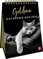 Produktbild: Goldene Katzenweisheiten: Edles Geschenk für Katzenliebhaber mit ästhetischen Schwarz-weiß-Fotografien und Katzenweisheiten (Geschenke für Katzenliebhaber)