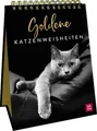Produktbild: Goldene Katzenweisheiten: Edles Geschenk für Katzenliebhaber mit ästhetisch