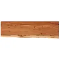 Produktbild: Tischplatte 120x40x2,5cm Rechteckig Massivholz Akazie Baumkante Vidaxl