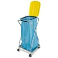 Produktbild: BRB Müllsackständer mit Rollen, für 70-120L Säcke (gelb, einfach)