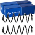 Produktbild: 2X SACHS FAHRWERKSFEDERN SATZ HINTEN PASSEND FÜR AUDI A4 LINKS+RECHTS | 994 375