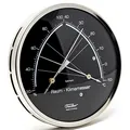 Produktbild: Fischer 146.01.06 - Raum-Klimamesser - 130mm Synthetic-Hygrometer und Bimetall-Thermometer aus Edelstahl Made in Germany